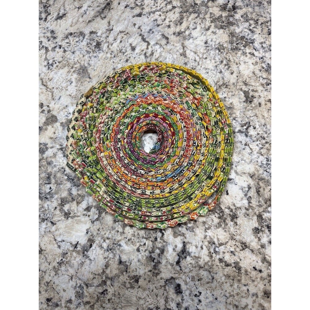 Vintage 60s/70s Gum Wrapper Chain Nostalgia 276" (23" ft)